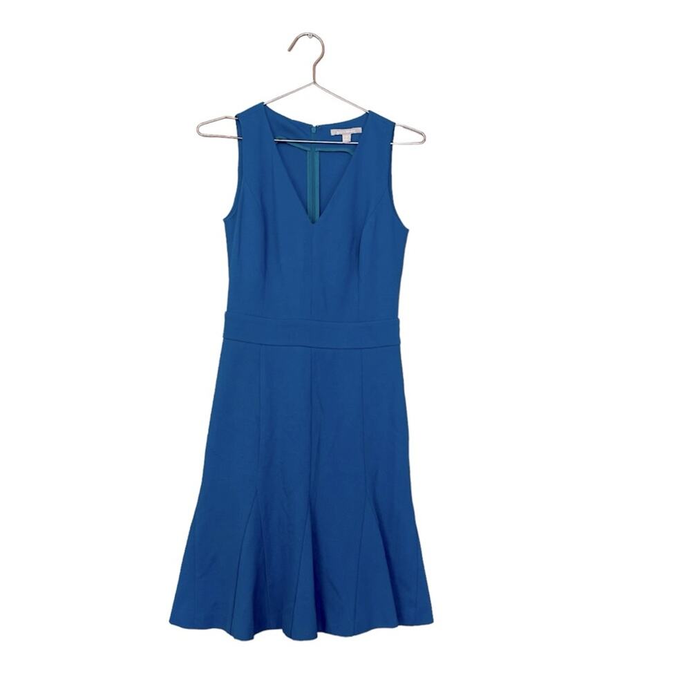 Banana Republic Sleeveless V-Neck Fit & Flare Dress - Size 0